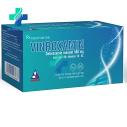 Vinroxamin 500mg Vinphaco - Điều trị ngộ độc sắt hiệu quả
