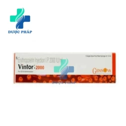 Vintor 2000 Gennova - Điều trị thiếu máu do suy thận mạn