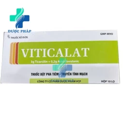 Viticalat 3,2g VCP - Điều trị các bệnh nhiễm trùng do vi khuẩn