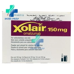 Xolair 150mg Novartis - Điều trị hen phế quản mức độ trung bình