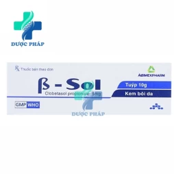 B-sol 10g - Thuốc bôi ngoài da chống viêm, chống dị ứng, chống ngứa (10 hộp)