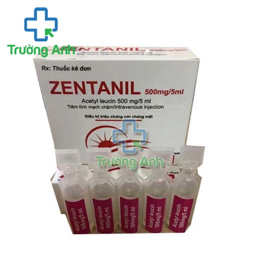 Zentanil 500mg/5ml CPC1HN - Ðiều trị triệu chứng cơn chóng mặt