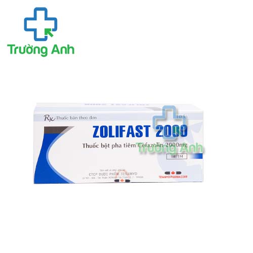 Zolifast 2000 Tenamyd - Thuốc điều trị các bệnh nhiễm khuẩn
